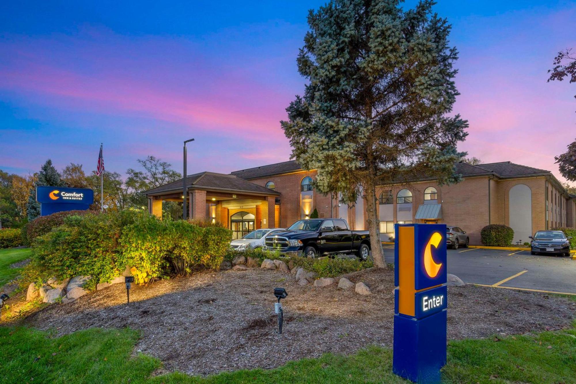 Comfort Inn & Suites Mundelein-Vernon Hills Eksteriør bilde